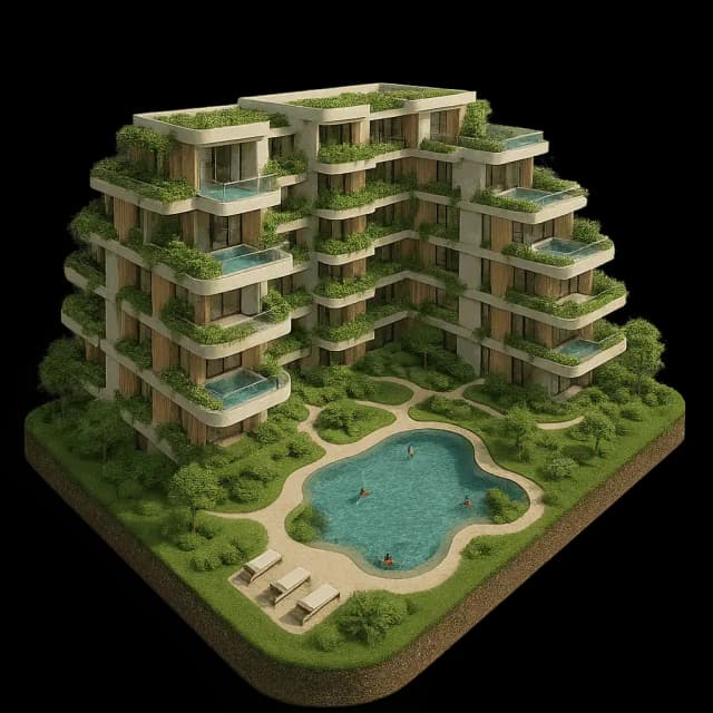 آپارتمان مدرن با چشمانداز عالی در شهرک غرب تهران